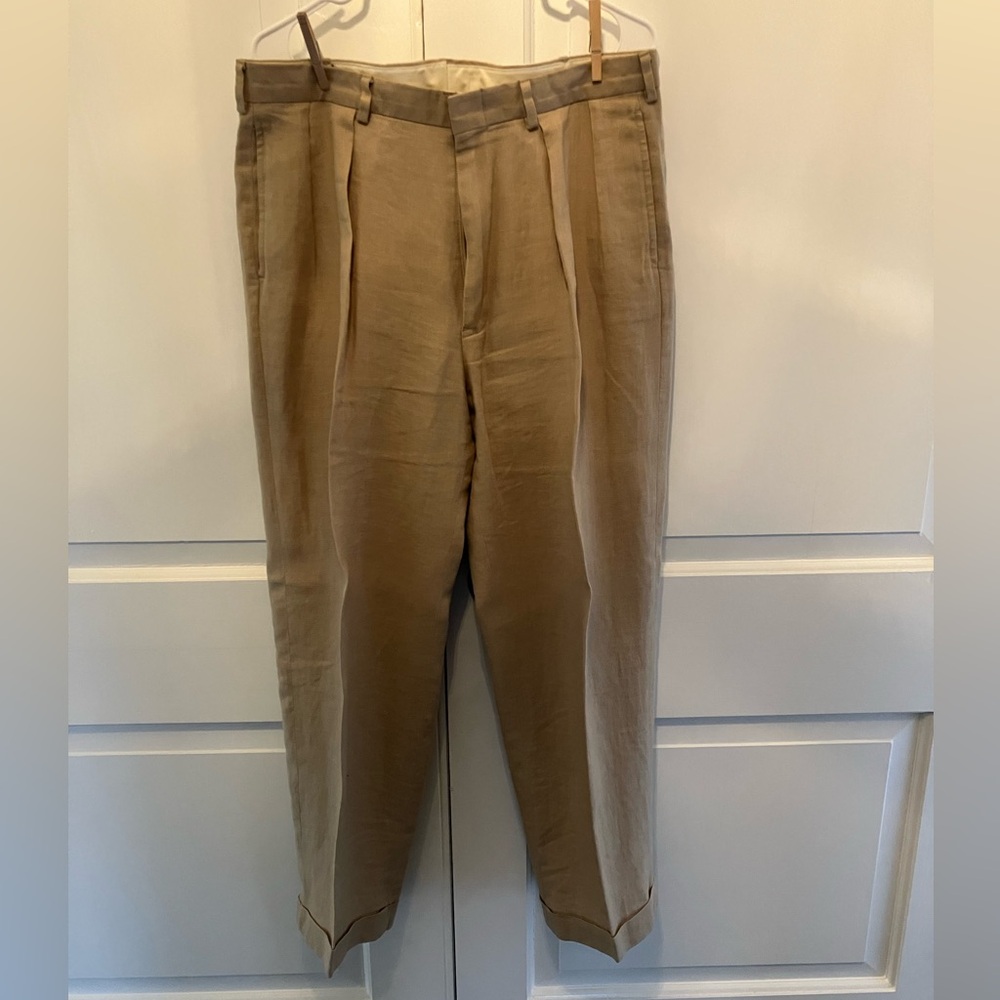 Vintage Polo Ralph Lauren Men’s Linen Pants. Size 34/30.